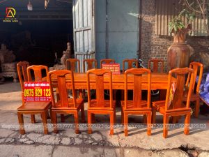 Bộ Triện Thọ gỗ hương đá