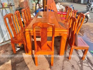 Bộ Triện Thọ gỗ hương đá