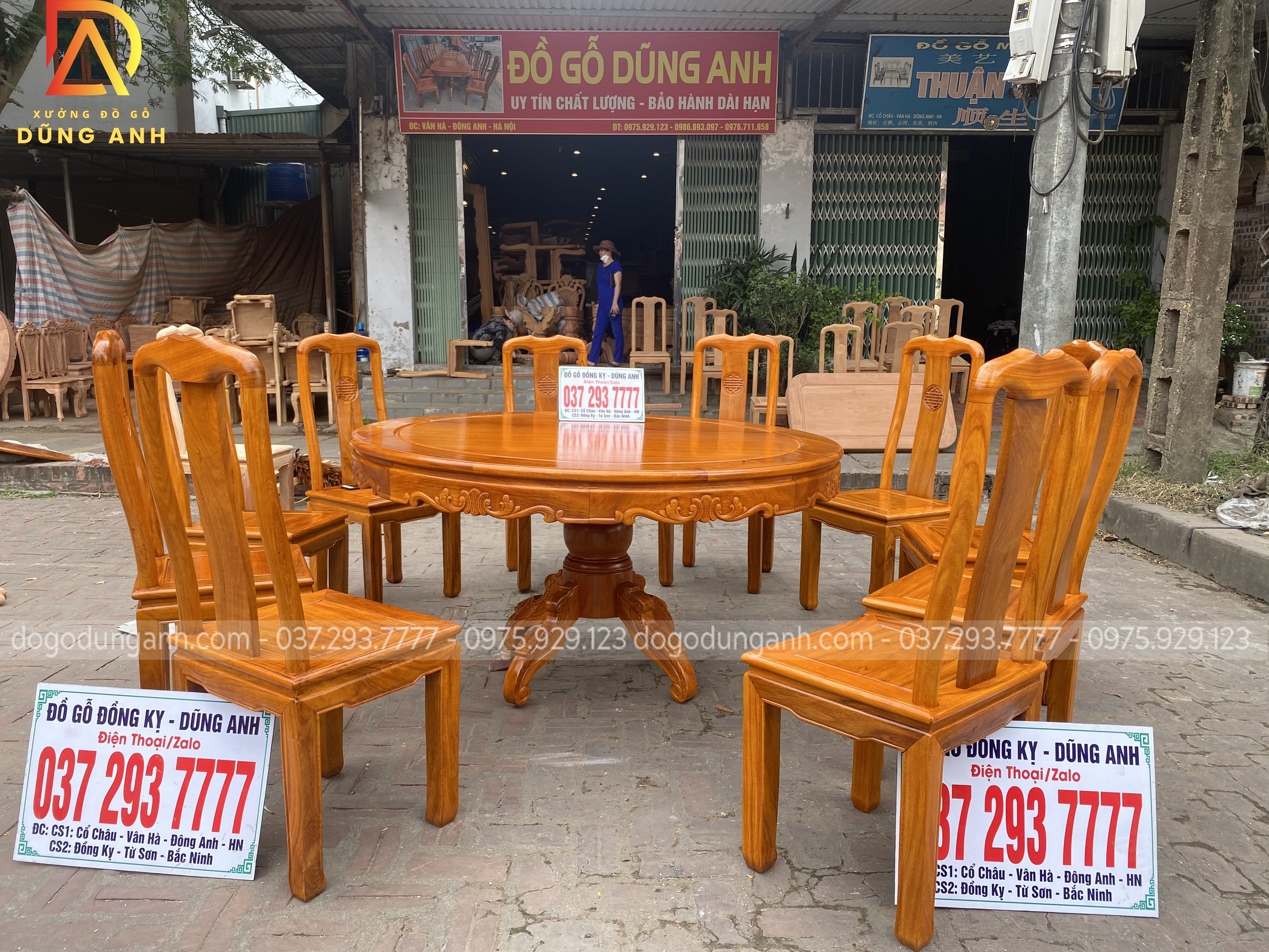 Bộ bàn ghế ăn của cô Tú Oanh ( Sóc Sơn- Hà Nội) Bộ bàn ghế ăn của cô Tú Oanh ( Sóc Sơn- Hà Nội)