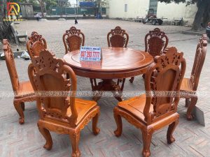 Louis Hoa Hồng bàn tròn