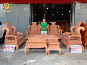 Bộ sản phẩm 6 món Tần Thủy Hoàng trên nền gỗ Hương Đá