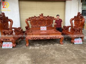 Bộ sản phẩm Nghê Thái Tử 6 món cực đẳng cấp VIP Pro gỗ Hương Đá