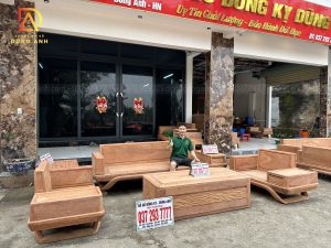 Siêu Phẩm Sofa zito - 5 món - gỗ hương đá