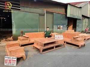 Siêu Phẩm Sofa Zito Chân Đùi Gà - Hương Đá