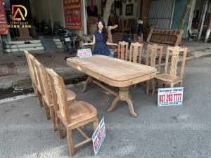 "Ghế Cây Đàn" Thiết Kế Độc Lạ chỉ có tại Xưởng Dũng Anh + Bàn Bầu Dục