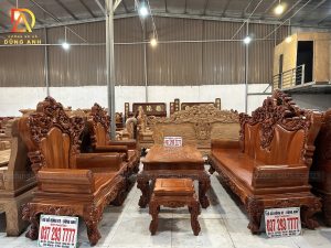Mẫu Hoàng Gia 6 món ( gỗ hương đá )