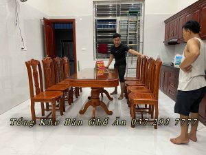 Bàn Giao Bộ Sản Phẩm Ghế Cây Đàn + Bàn Chữ Nhật Cho Cô Thi ( Bắc Ninh ).