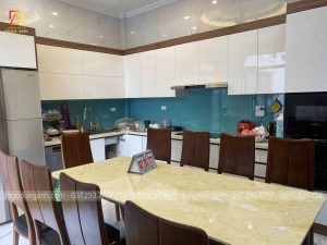 Đồ Gỗ Dũng Anh | Bàn giao bộ sản phẩm ghế hiện đại + Bàn Đá tự nhiên cho anh Dung ở( Yên Thường-Gia Lâm-Hà Nội ).