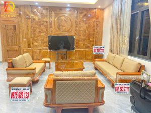 Đồ Gỗ Dũng Anh l Bàn giao Bộ Sofa - Bọc Đệm Mẫu Mới Hiện Đại Cho Chú Tuấn ( Bắc Ninh )