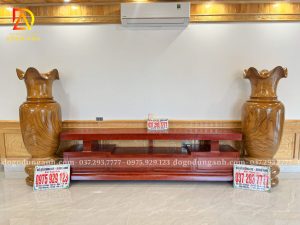 Kệ Tivi Zito Hiện Đại Gỗ Hương Đá 2m80 Bàn Giao Tại Nhà Chú Chiến – Thái Nguyên